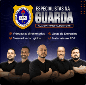 Curso Preparatório Guarda Municipal de Niterói RJ 2025 Cursos Online