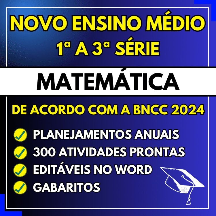 Planejamento Anual de Matemática - Ensino Médio bncc 2024