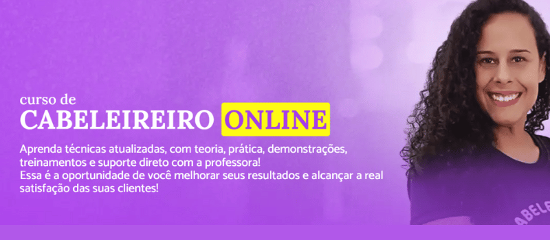 Curso Profissionalizante de Cabeleireiro Feminino